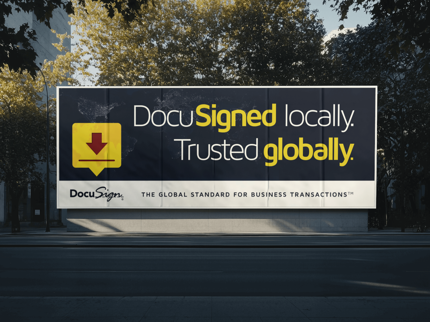 DocuSign OOH campaign