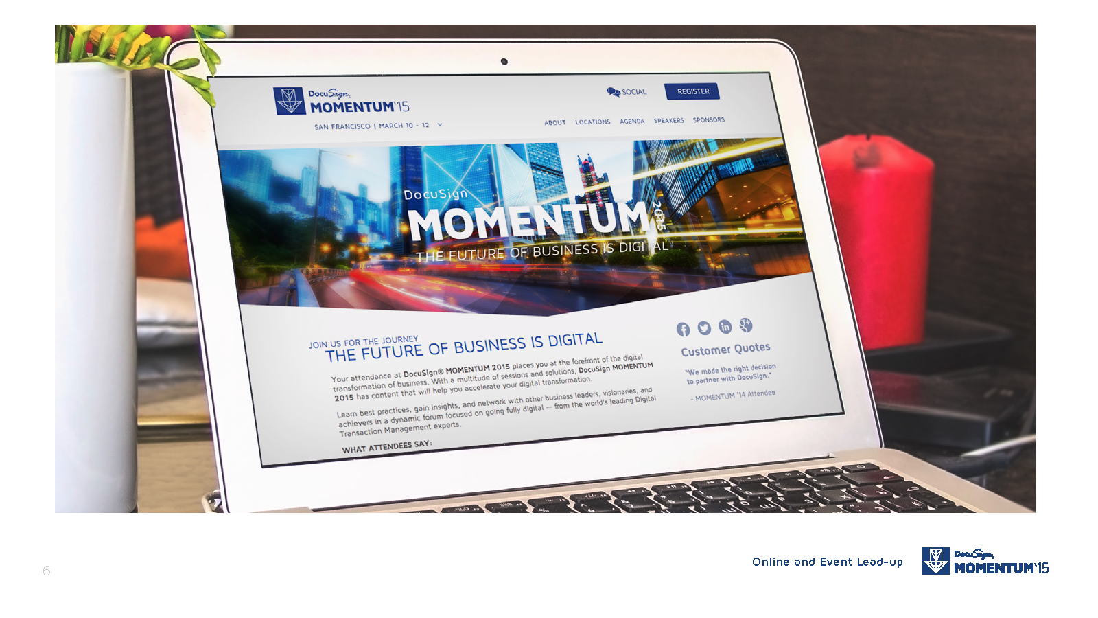 Momentum event