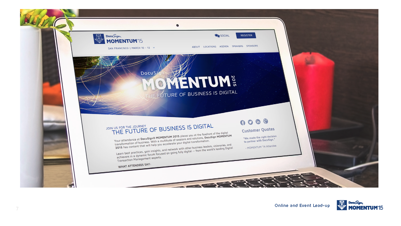 Momentum event