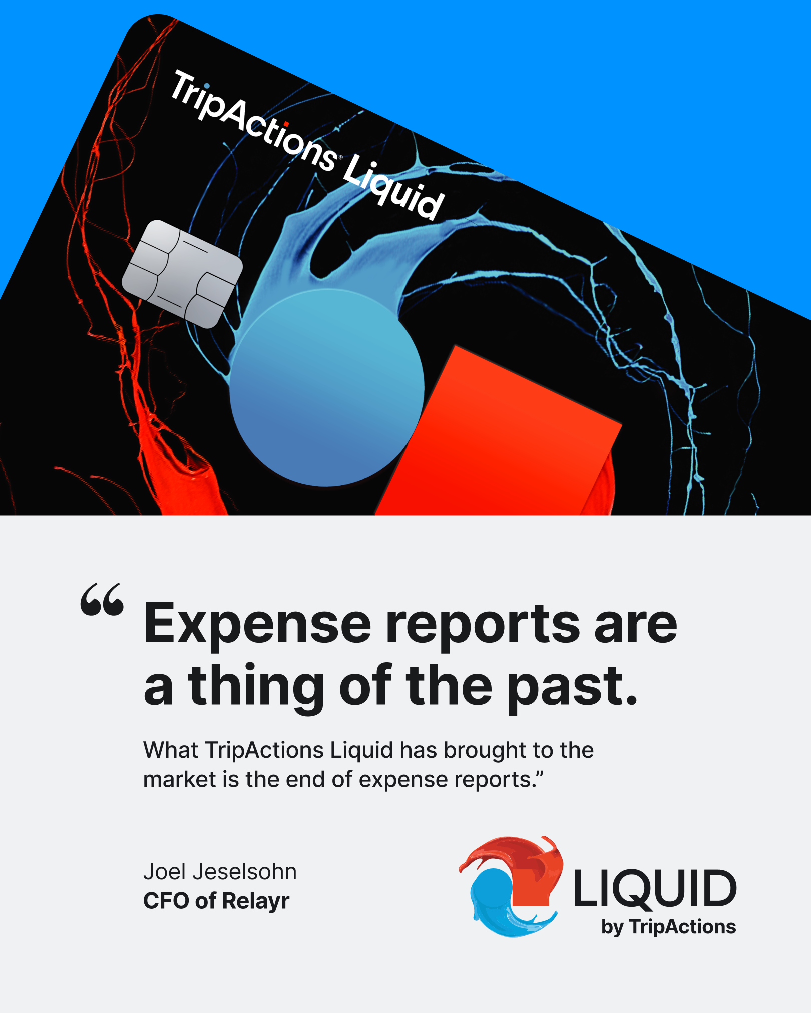TripActions campaign ad