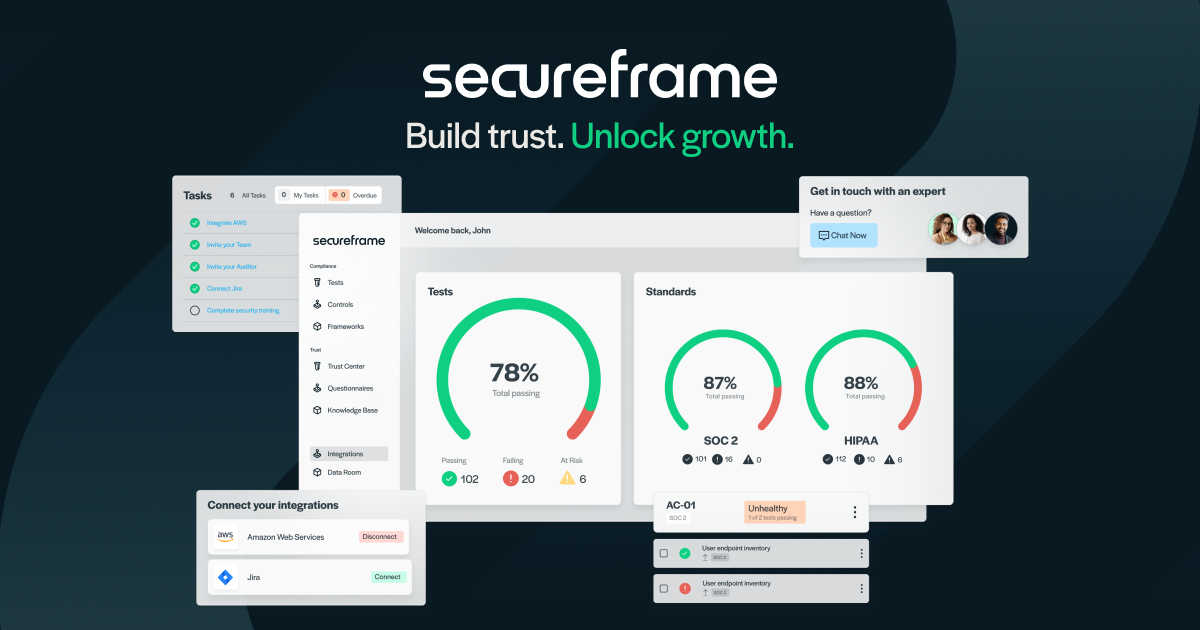 Secureframe brand identity