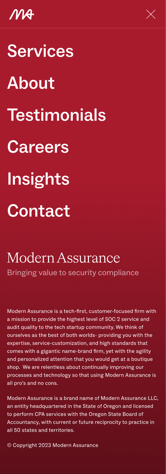 Secureframe Modern Assurance