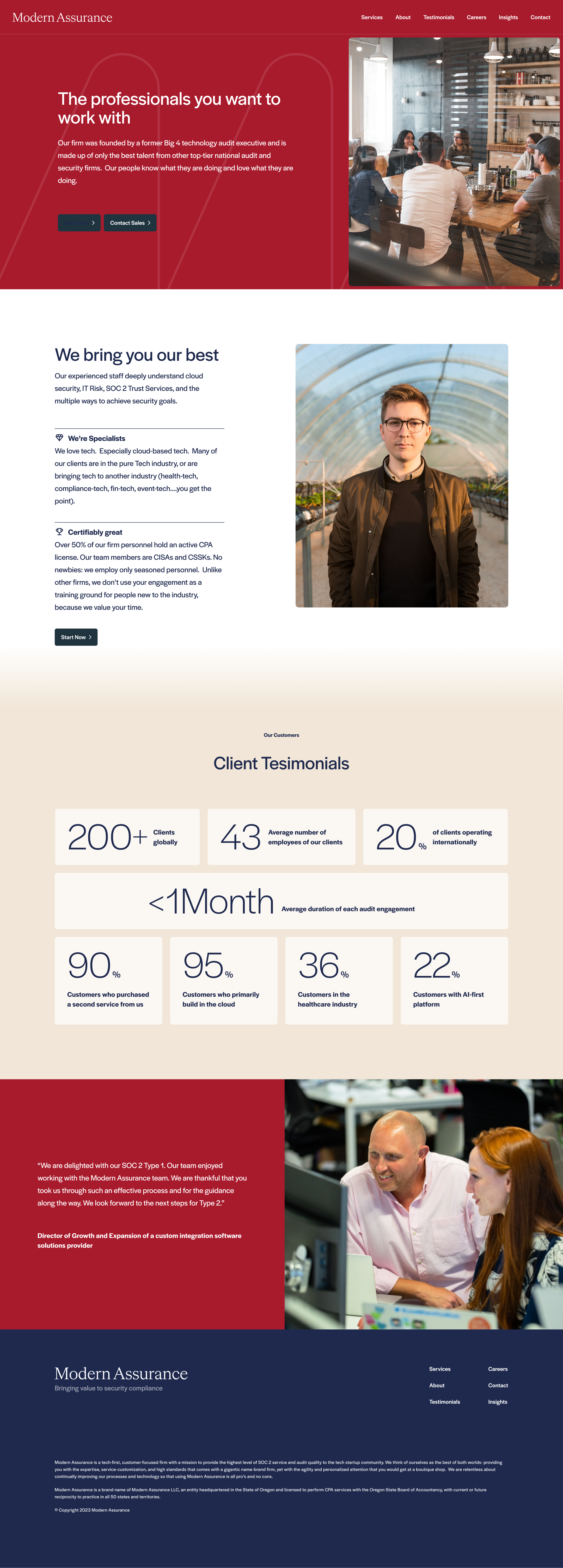 Secureframe Modern Assurance