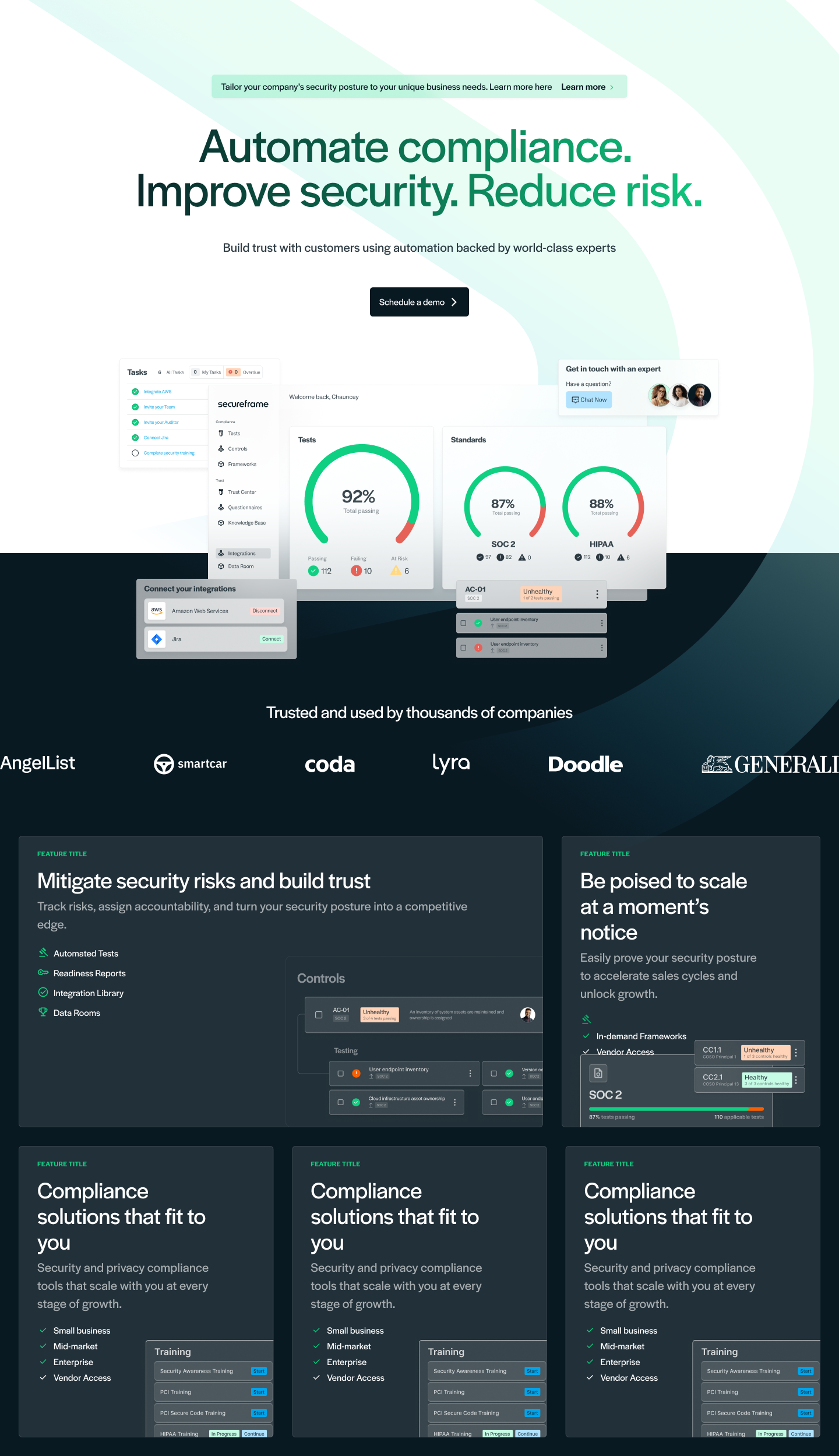 Secureframe product